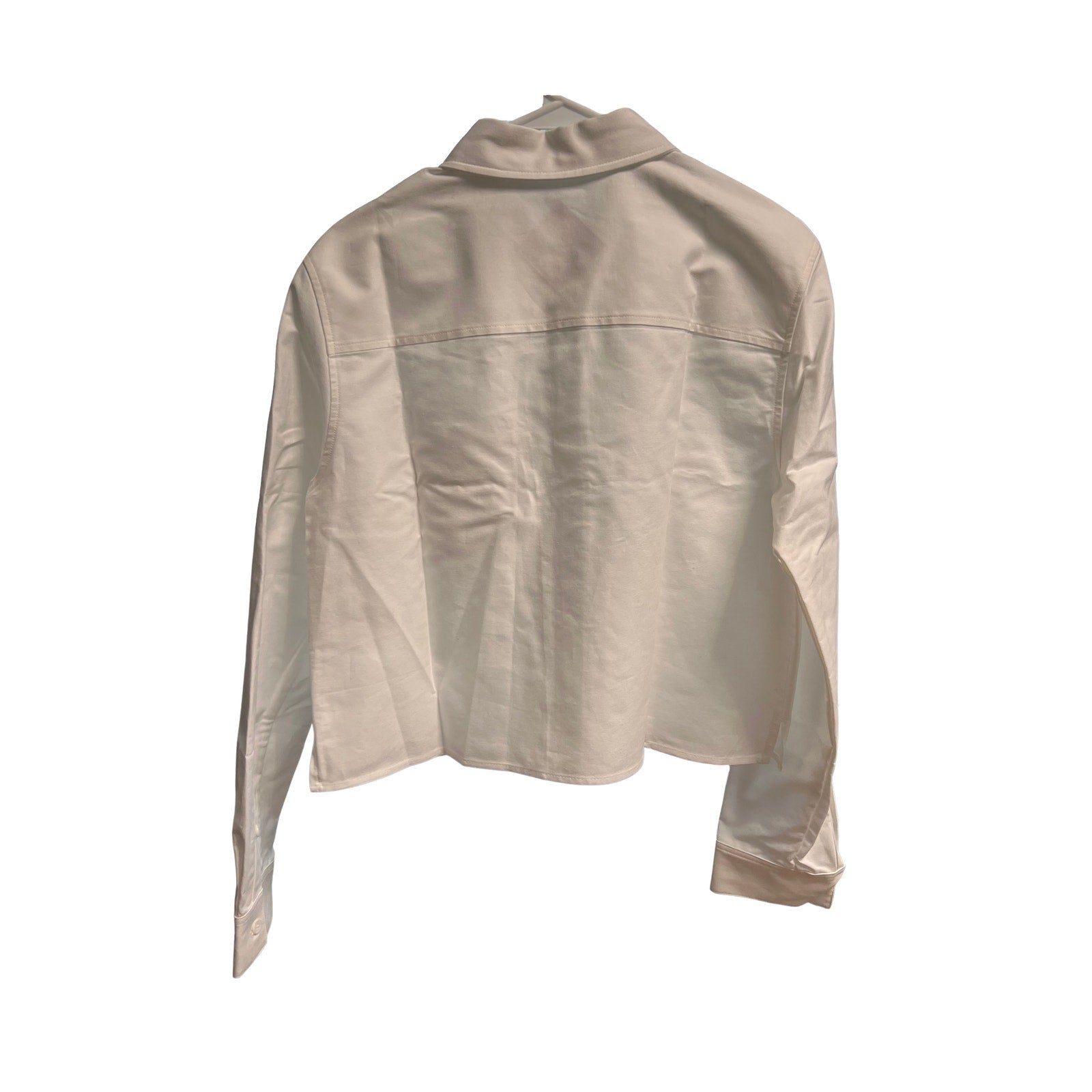MCM Cropped Oxford shirt white NWT