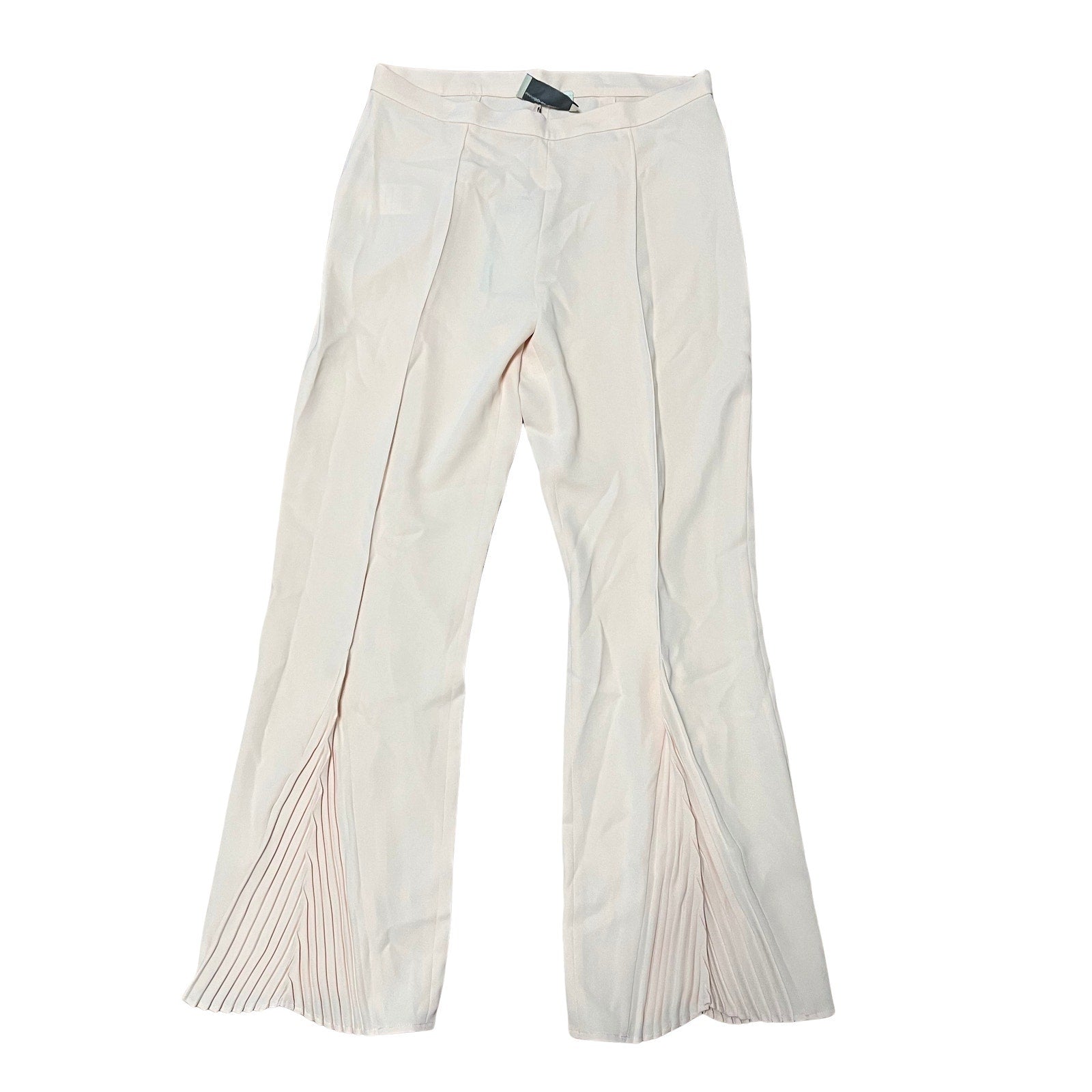 Marco de Vincenzo Pleated Hem Trousers | Powder Pink | New With Tags