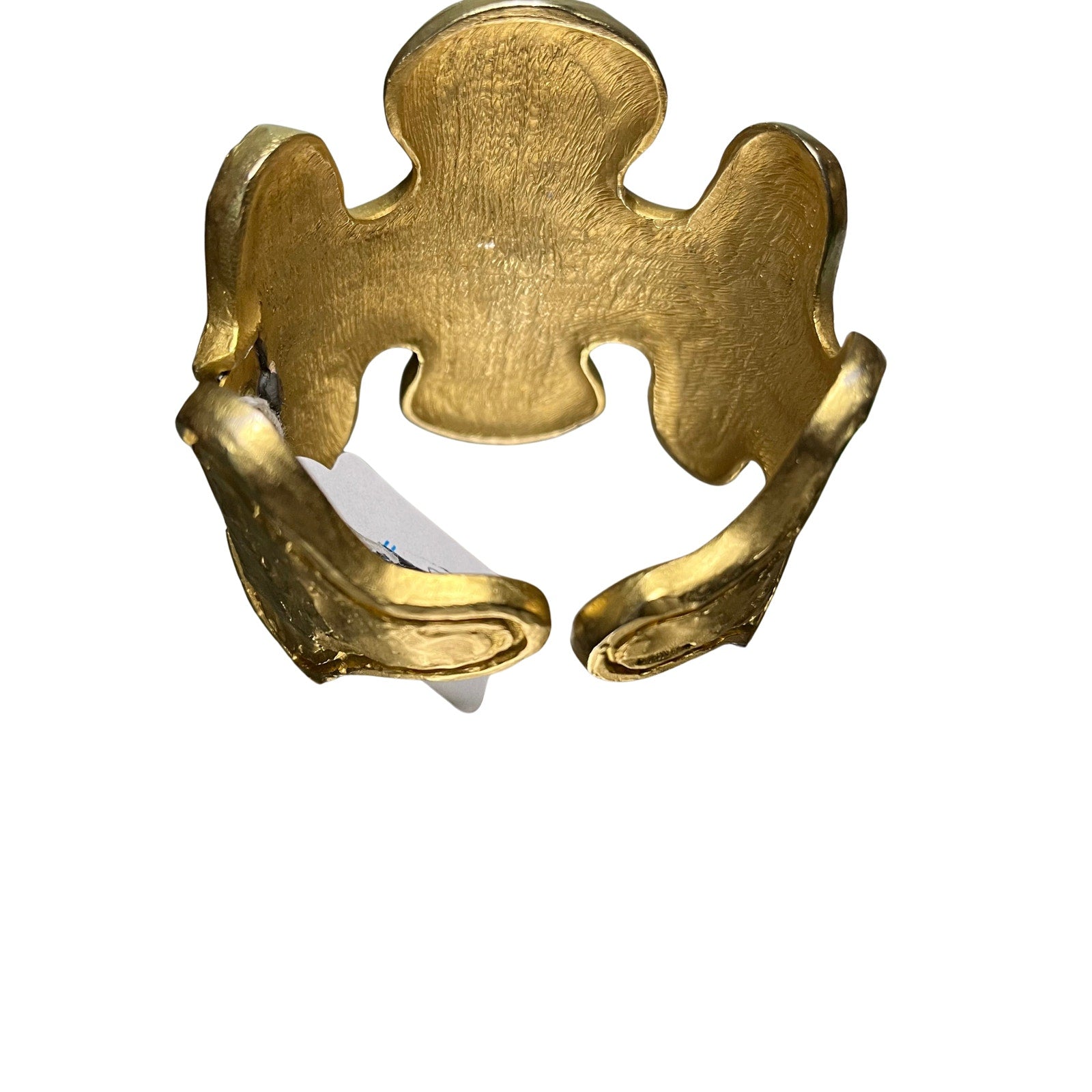 Kenneth Jay Lane Free Form Abstract Cuff Bracelet