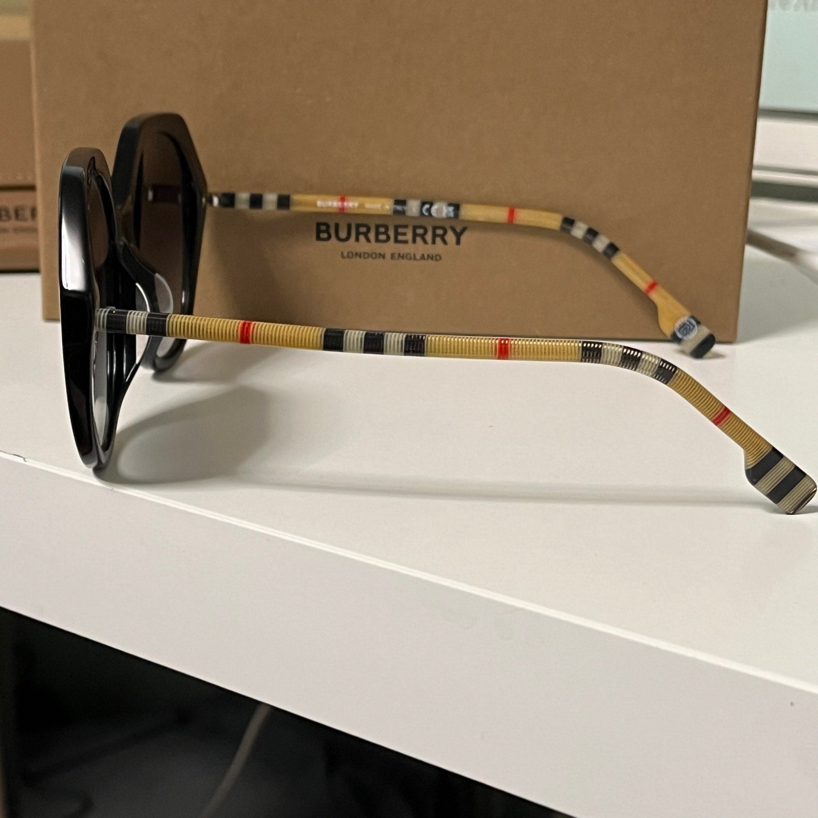 Burberry Geometric Sunglasses
