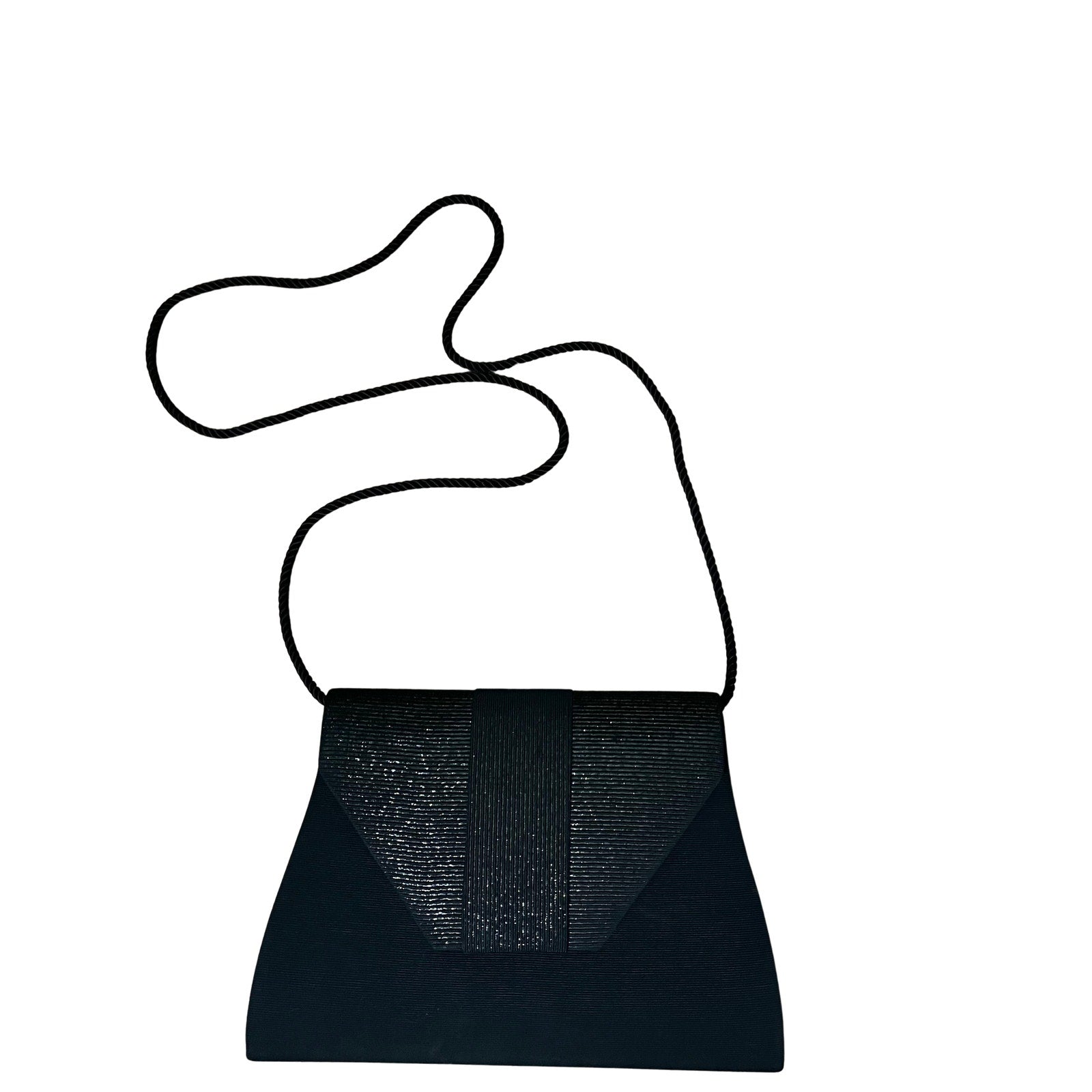 Whiting and Davis Black Evening Bag