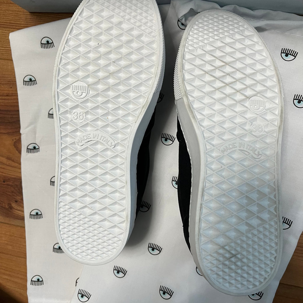 Chiara Ferragni Slip on Platform Sneakers