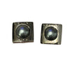 Celine Square Clip On Earrings