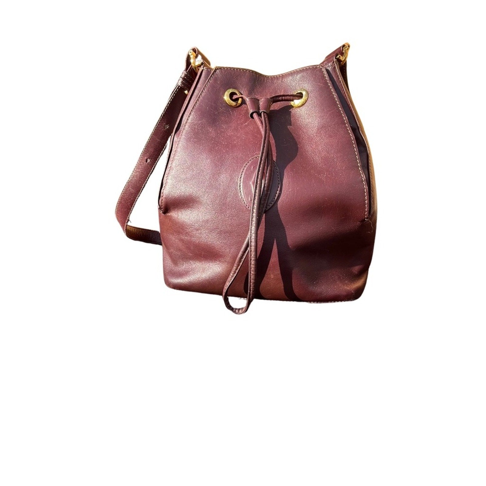Cartier Seau Leather Bucket Bag