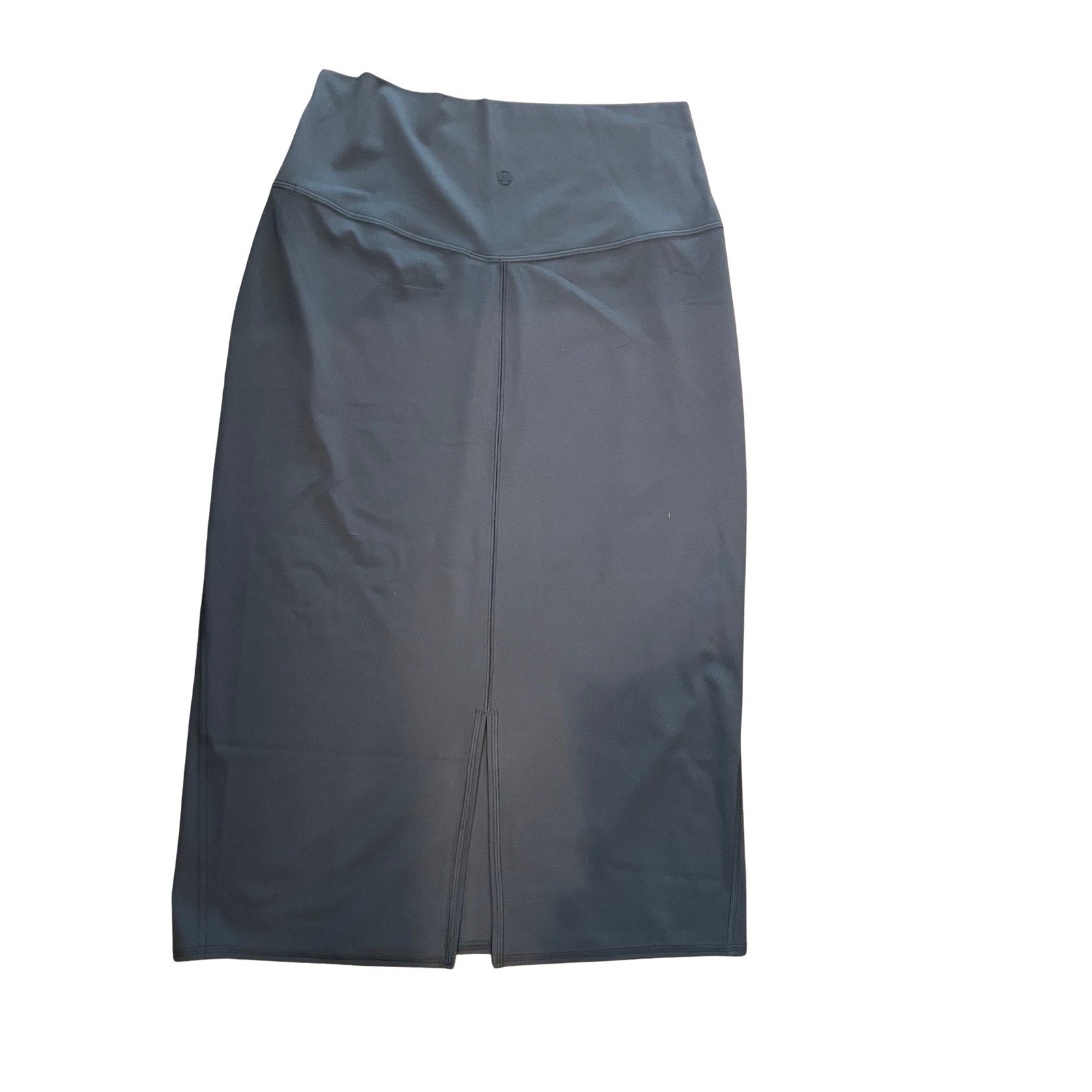 Lululemon Nulu Slim Fit HR Midi Skirt Blue Size S NWT Athleisure