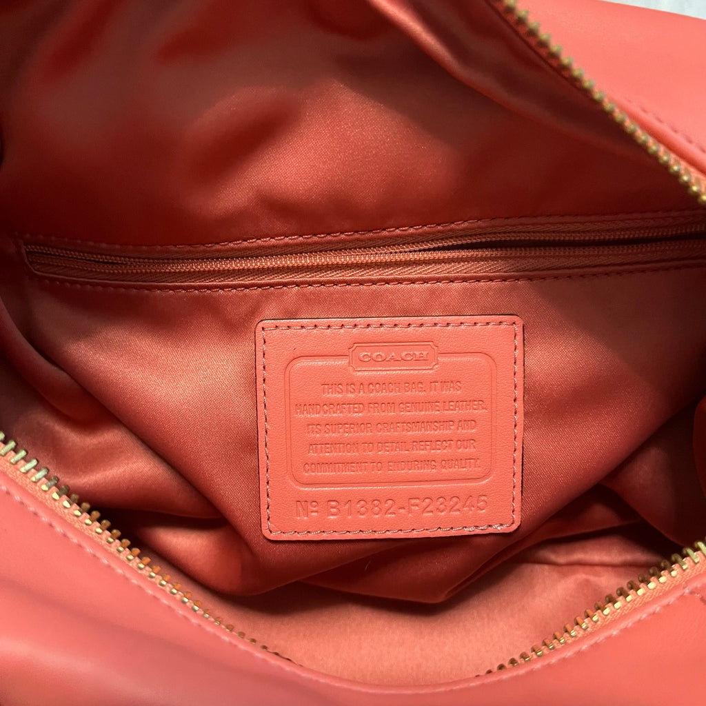 Coach Ashley Coral Shoulder Bag