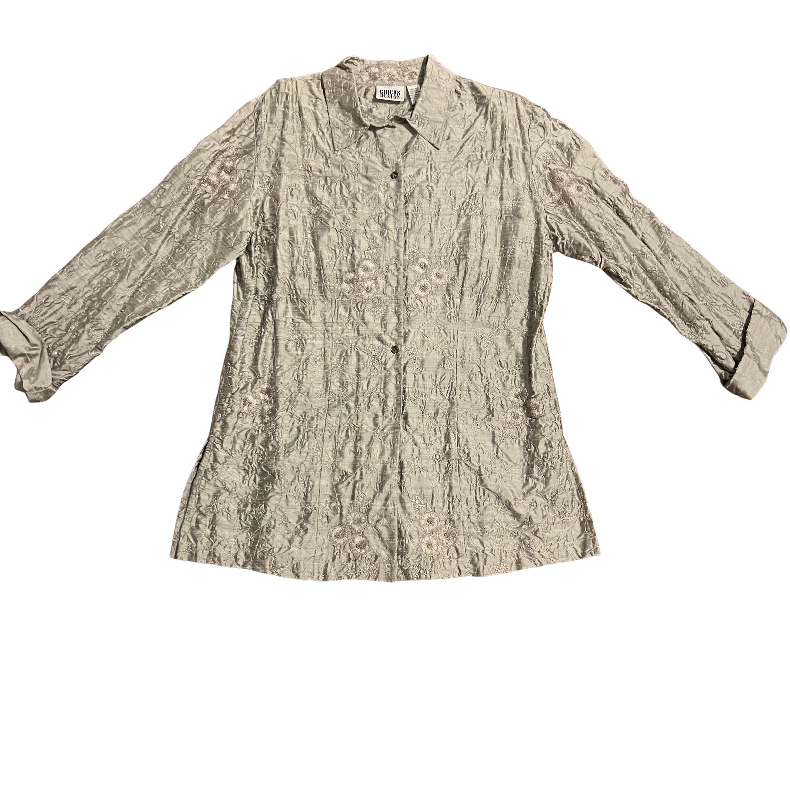 Silk Embroidered Bali Jacket