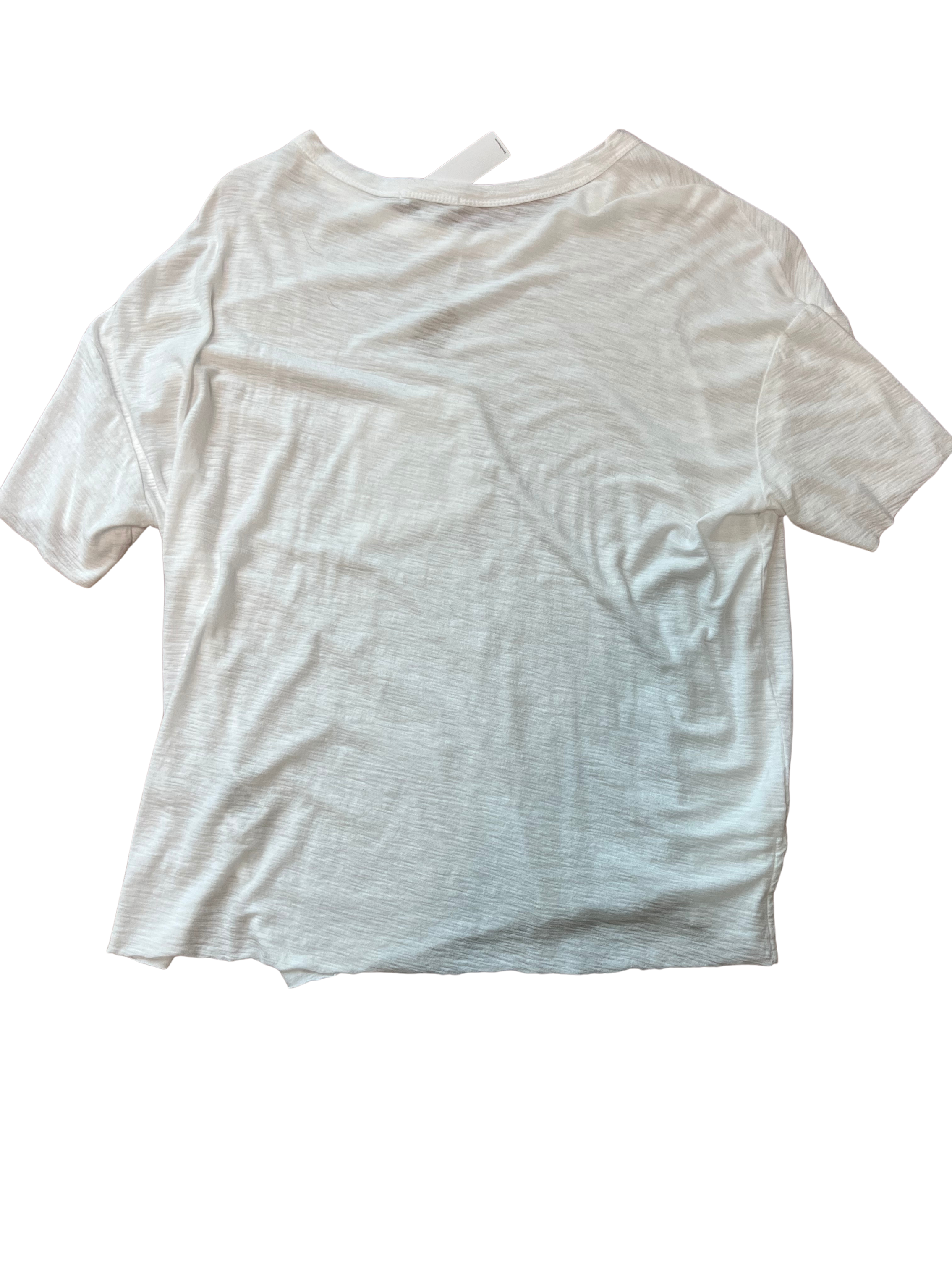 James Perse Pocket Tee | White Cotton Modal | Size 3 / XL | NWT