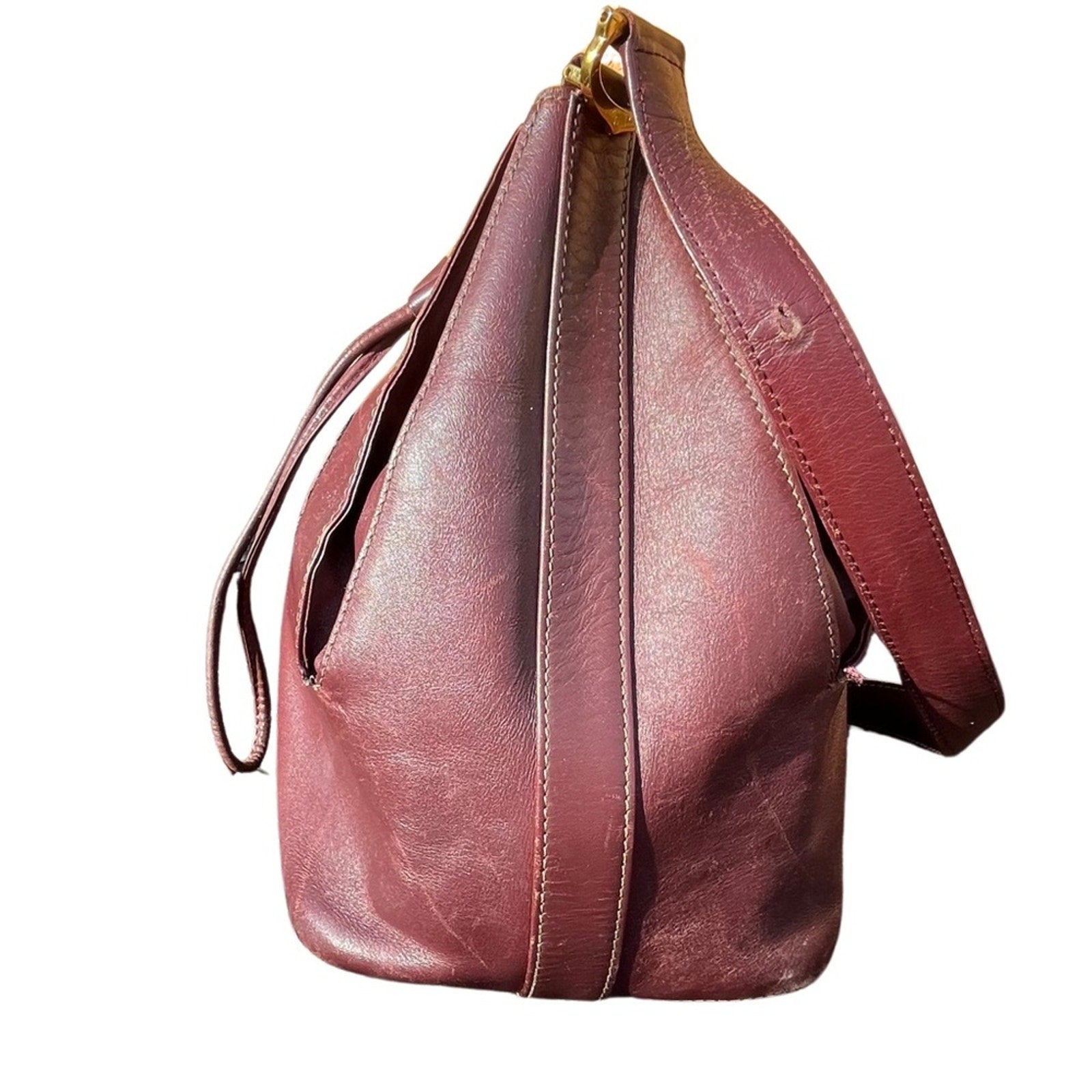 Cartier Seau Leather Bucket Bag