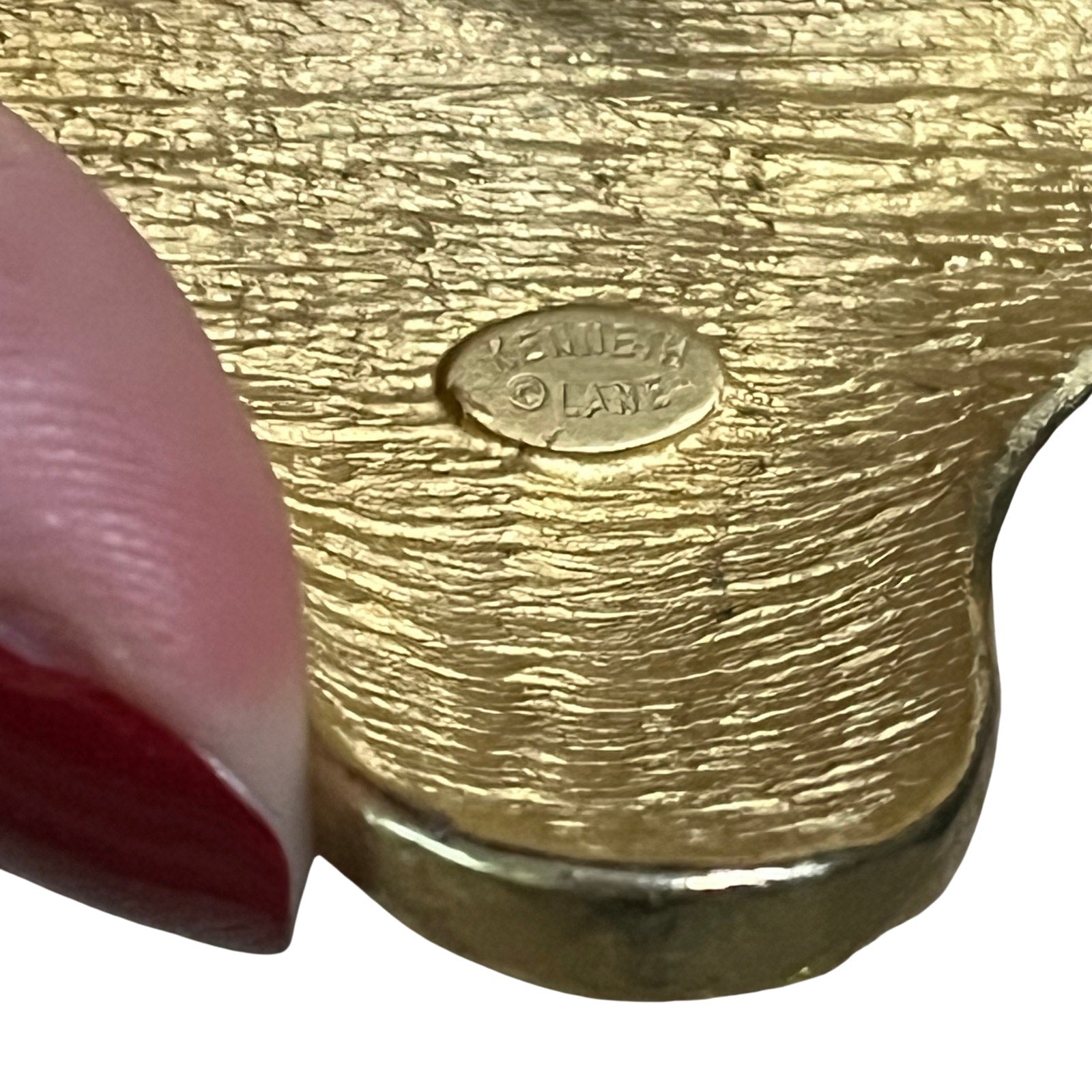 Kenneth Jay Lane Free Form Abstract Cuff Bracelet