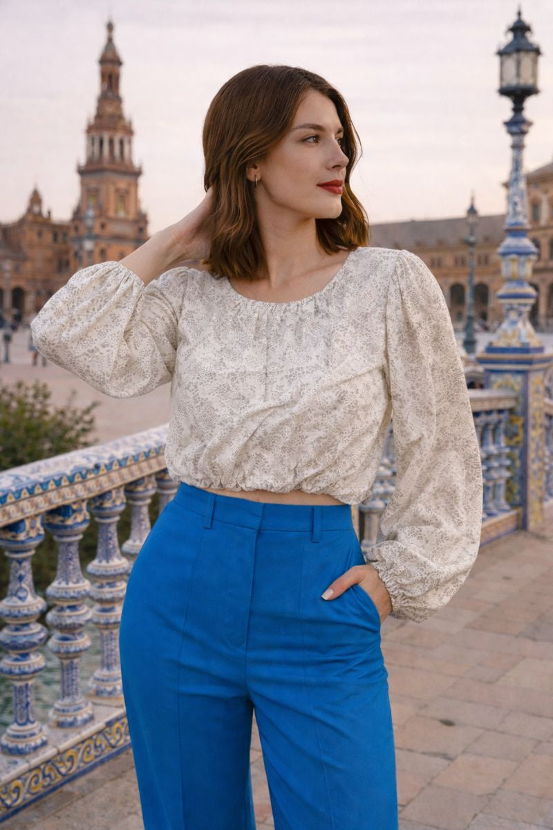 Balenciaga Blue Pants