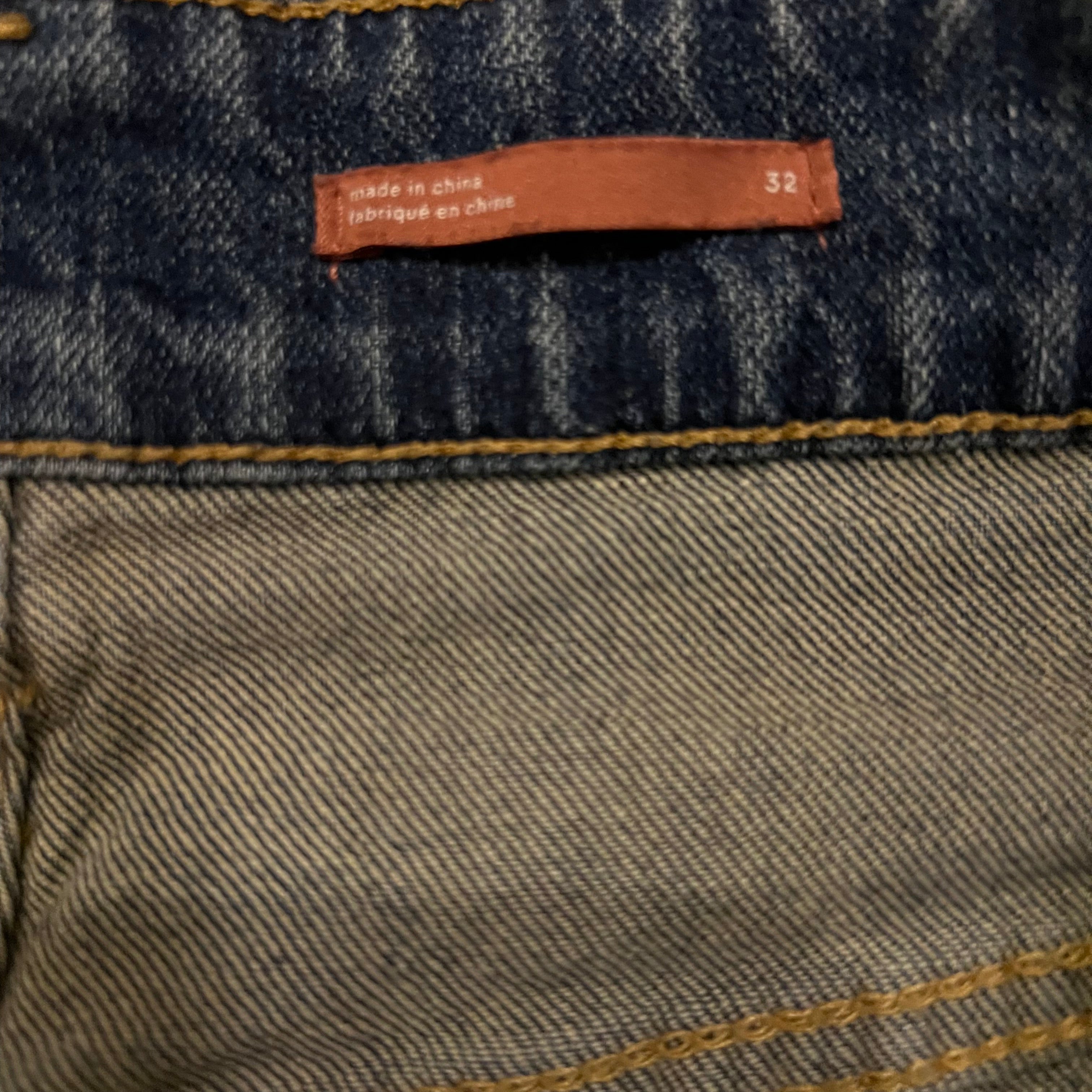 PILCRO Anthropologie Patchwork Jeans Size 32