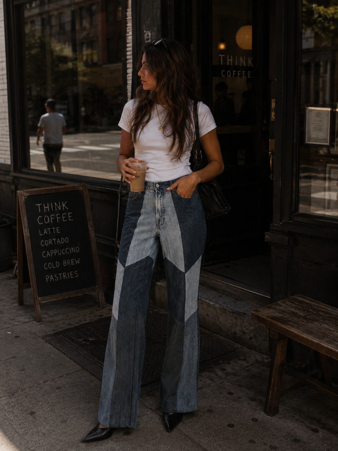 The Reclaimed Levi’s — One-of-One Patchwork Jeans