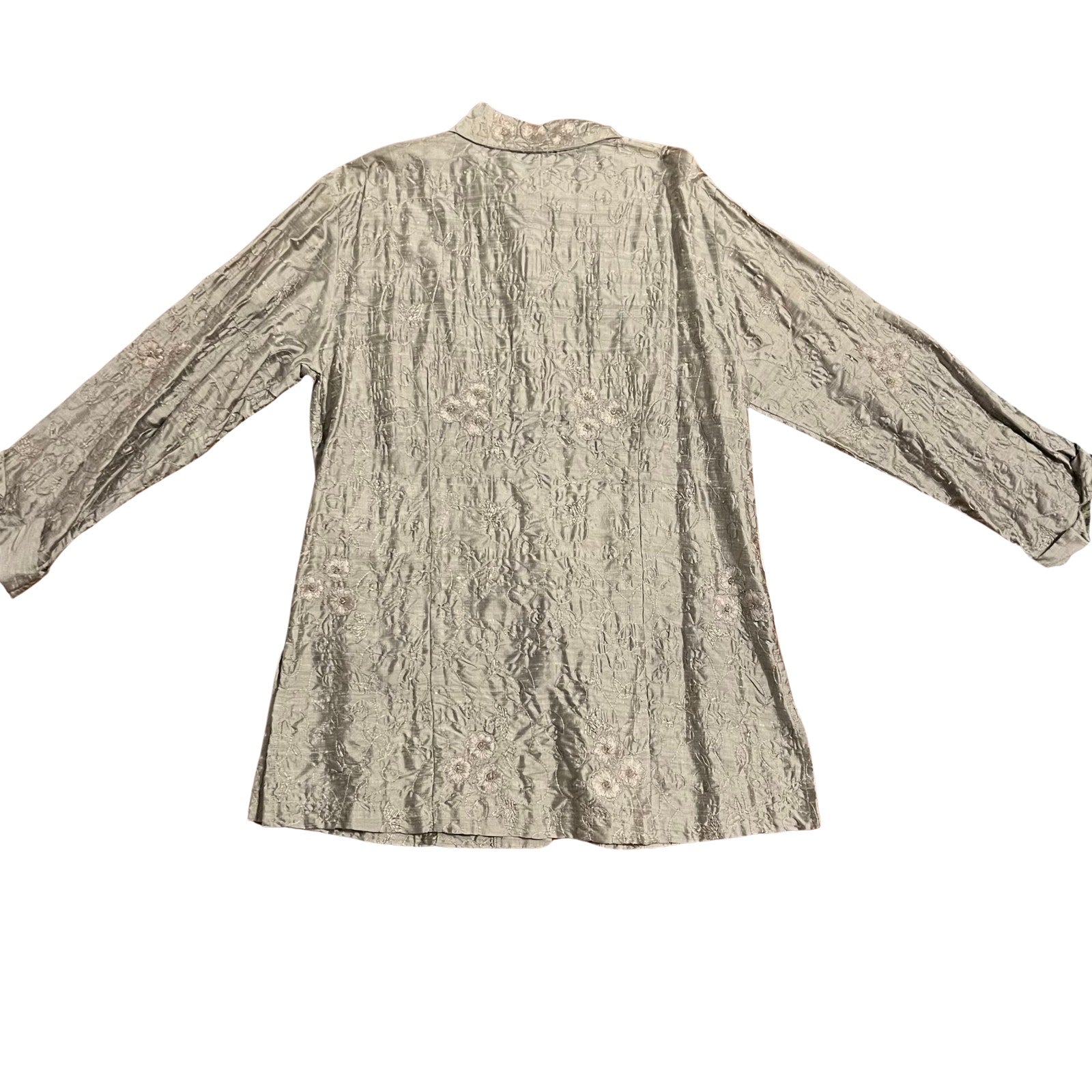 Silk Embroidered Bali Jacket