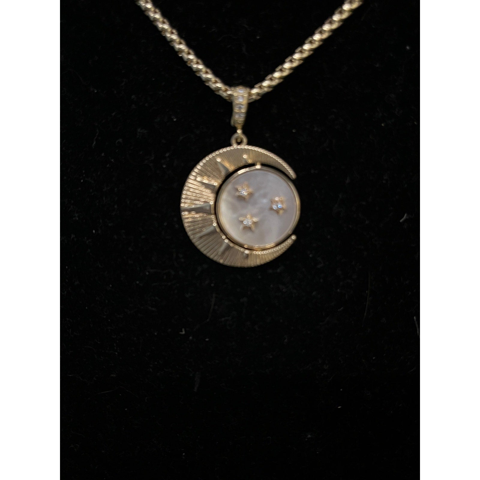 DanielMark Sun and Stars Necklace
