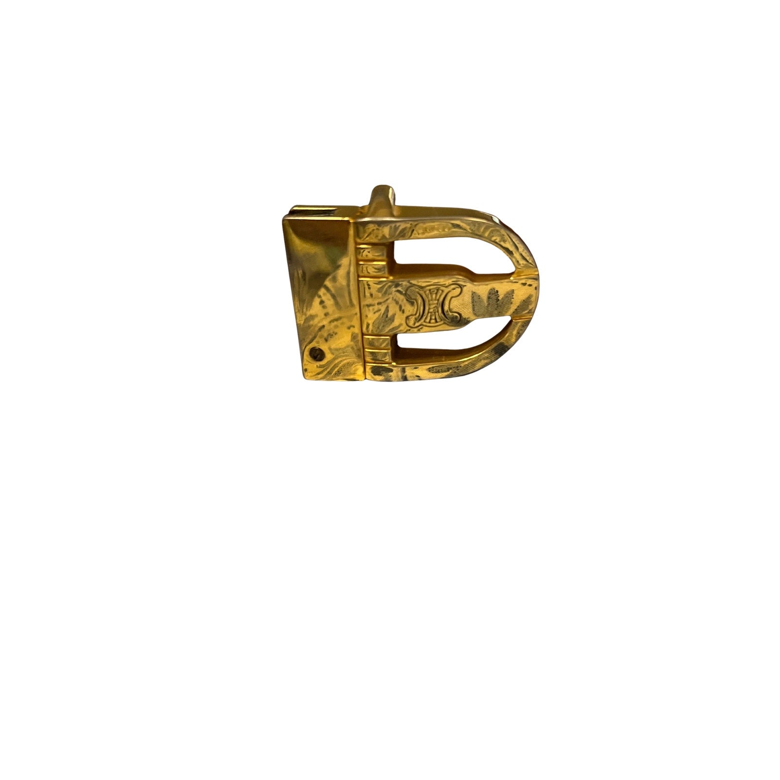 Vintage Celine Triumph Double Sided Belt