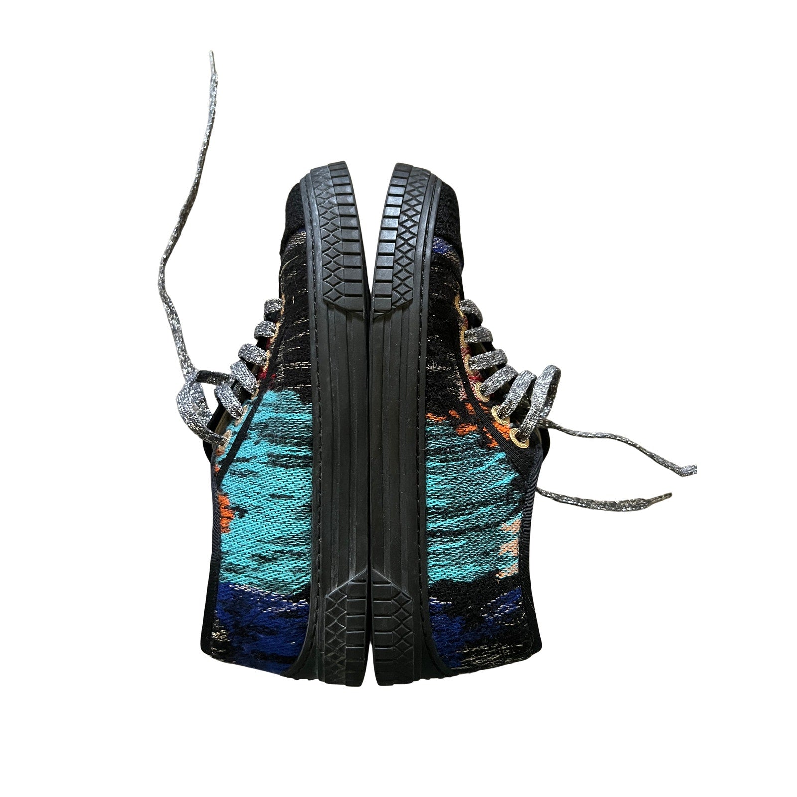 Chanel Multicolor Tweed Low Top Sneakers EU 36.5